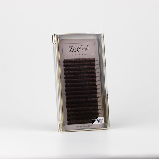 ZEE LASH Luxe Brown Russian Volume Lash Mixed Tray